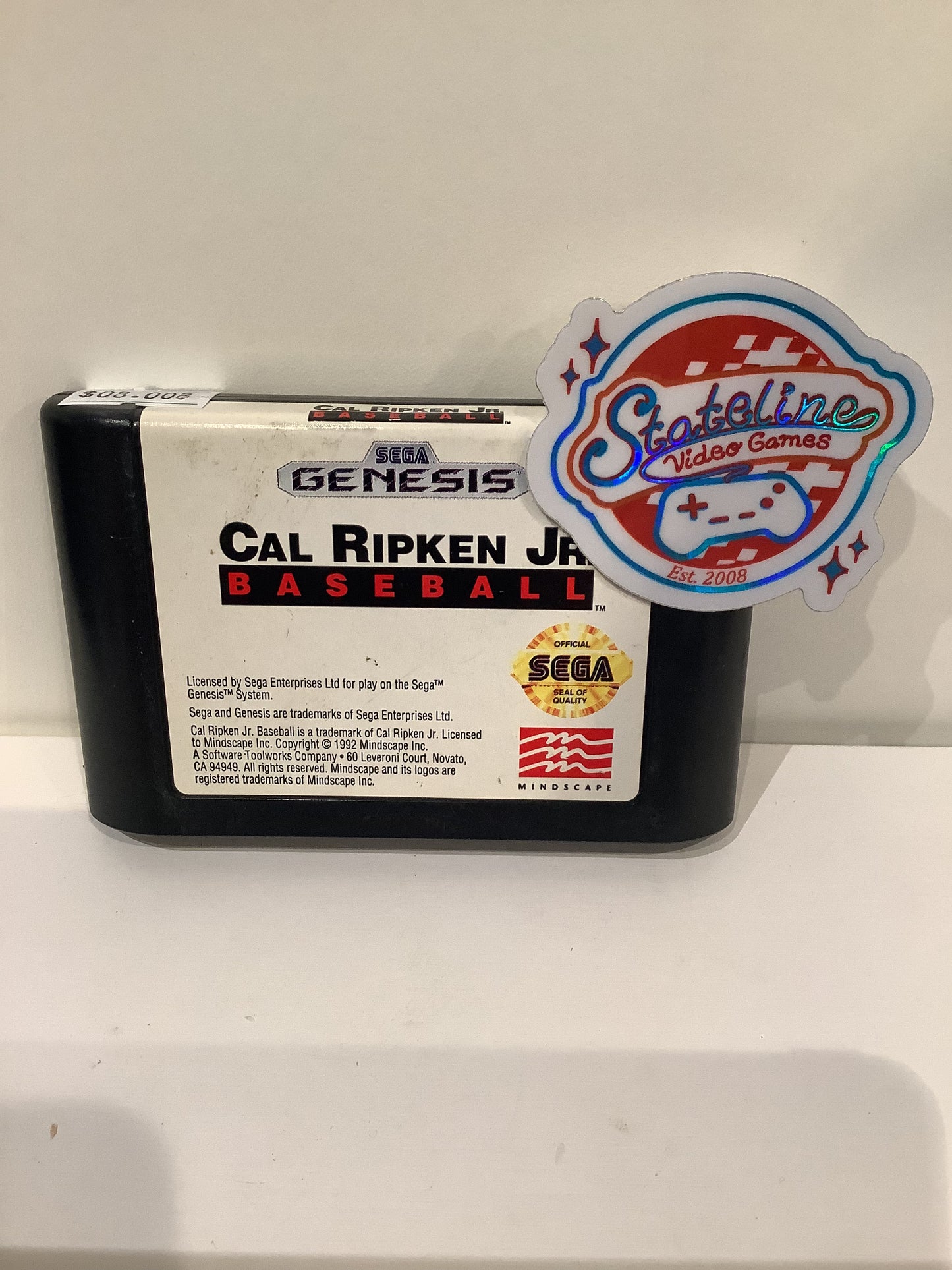 Cal Ripken Jr. Baseball - Sega Genesis