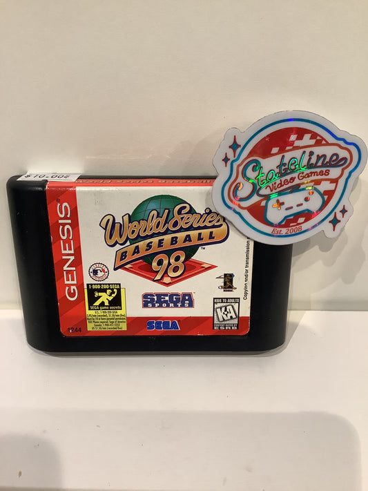 World Series Baseball 98 - Sega Genesis