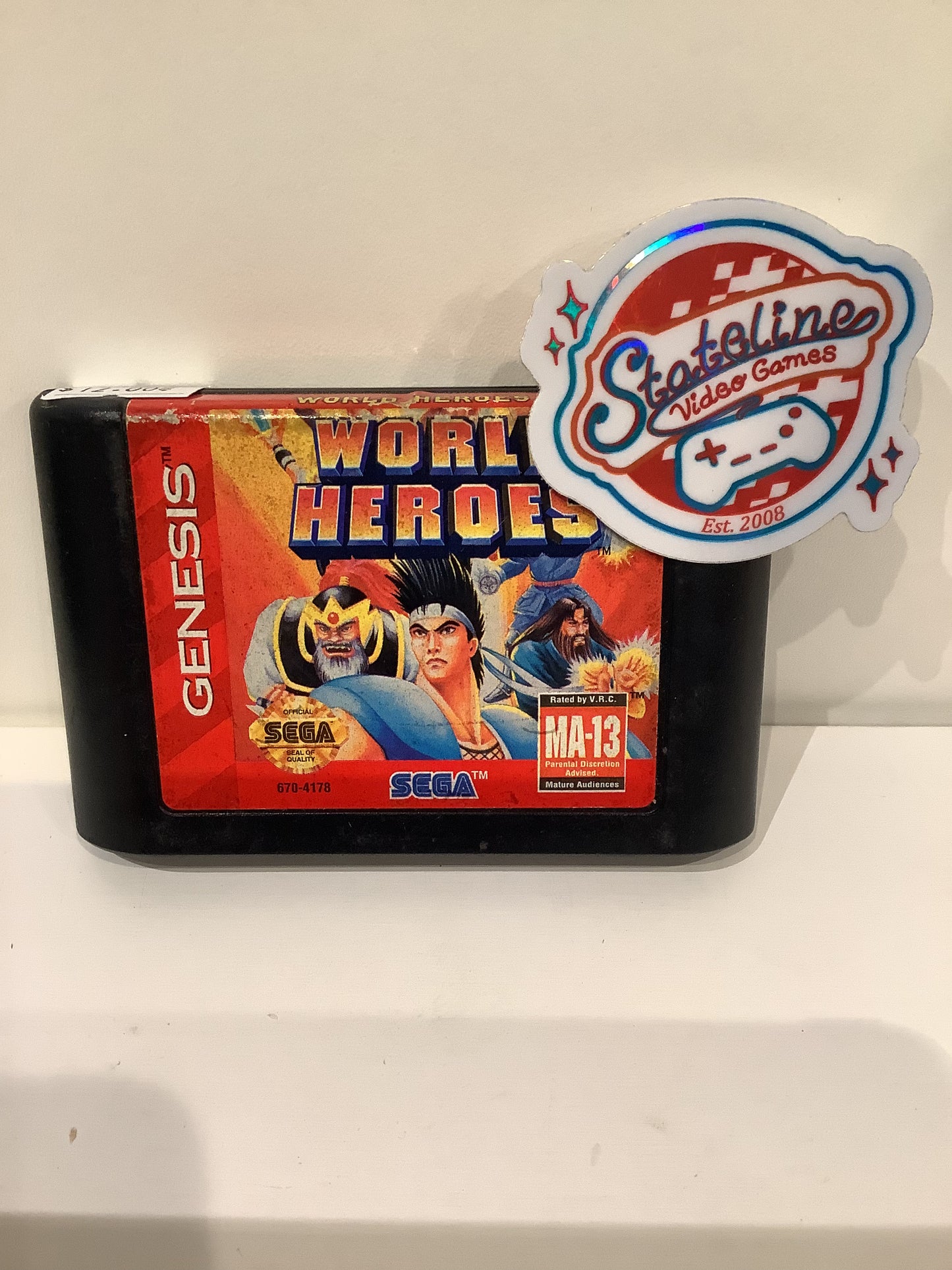 World Heroes - Sega Genesis