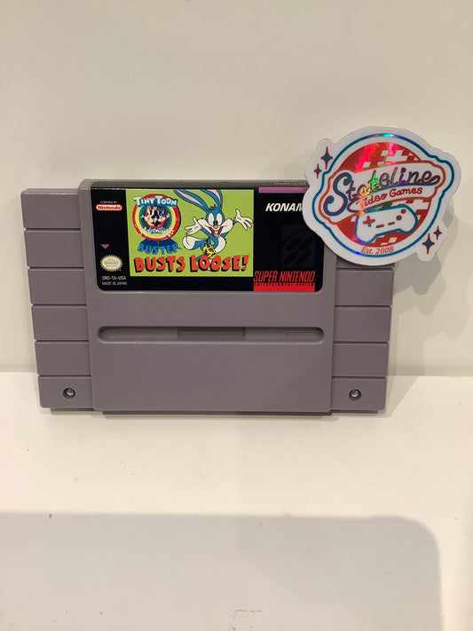 Tiny Toon Adventures Buster Busts Loose - Super Nintendo