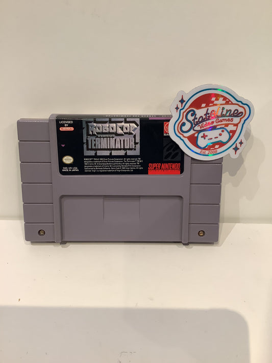 Robocop vs The Terminator - Super Nintendo