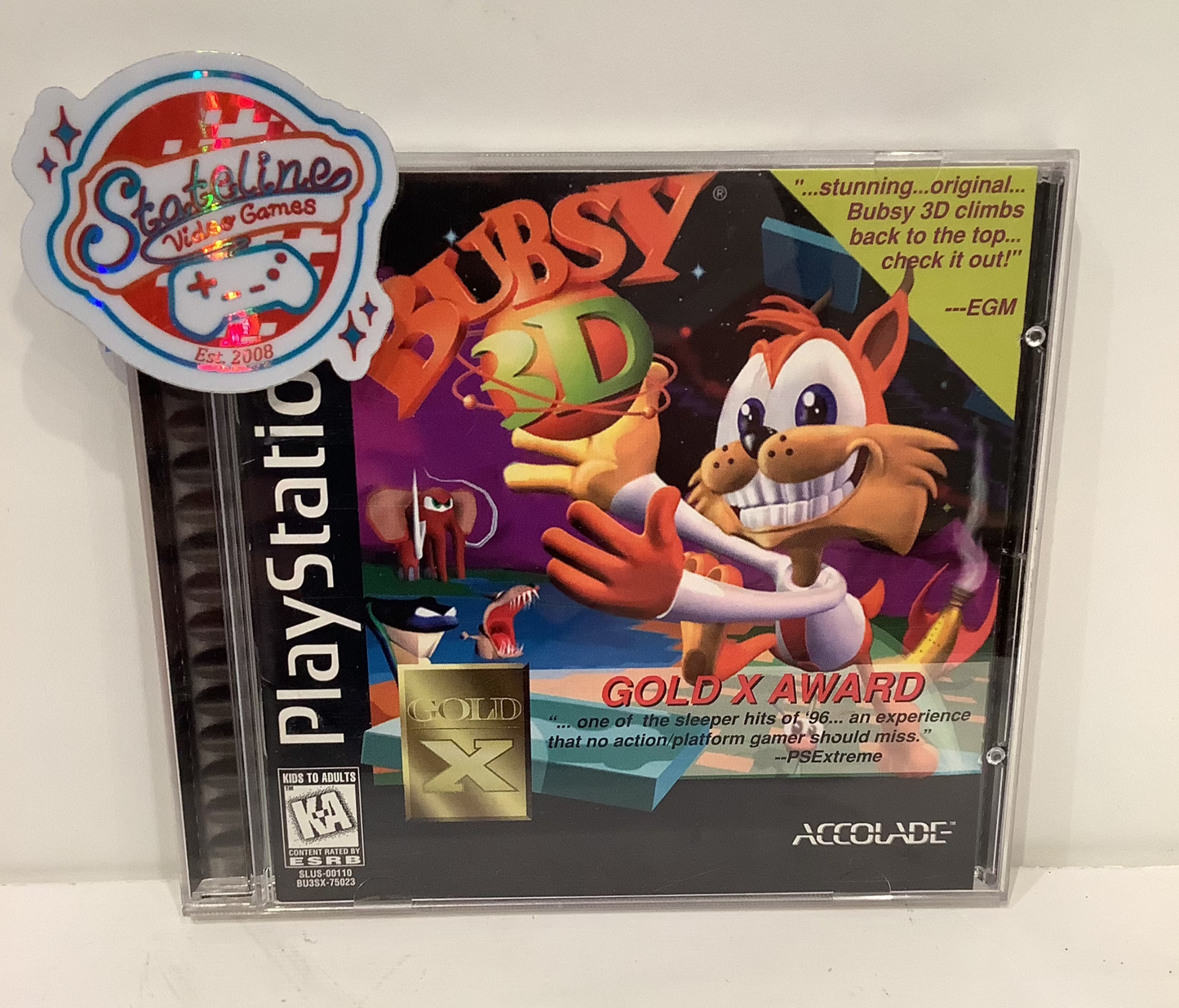 Bubsy 3D - Playstation