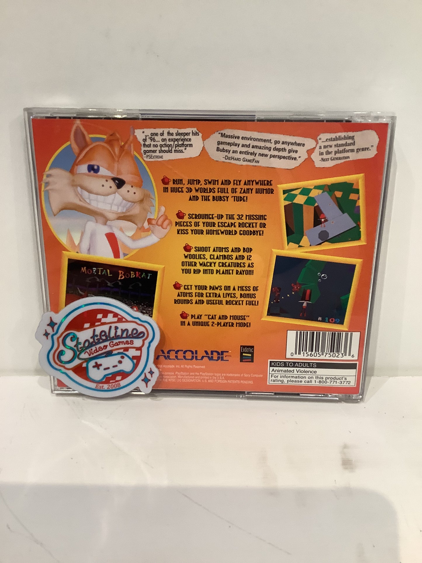 Bubsy 3D - Playstation