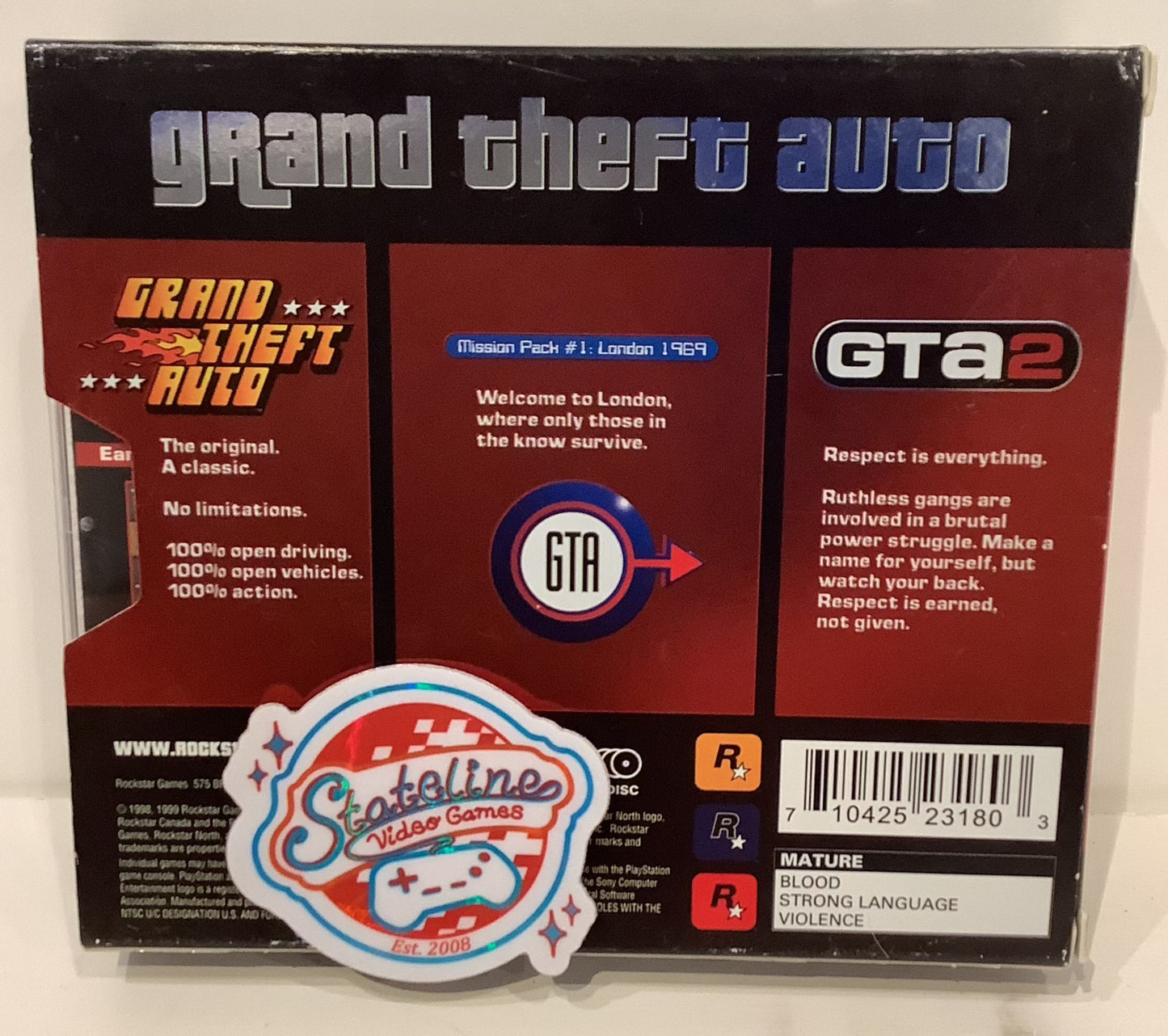 Grand Theft Auto [Collector's Edition] - Playstation