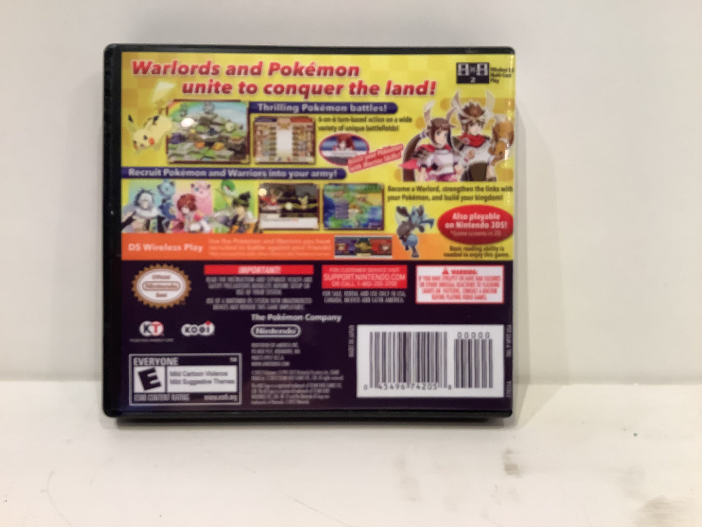 Pokemon Conquest - Nintendo DS