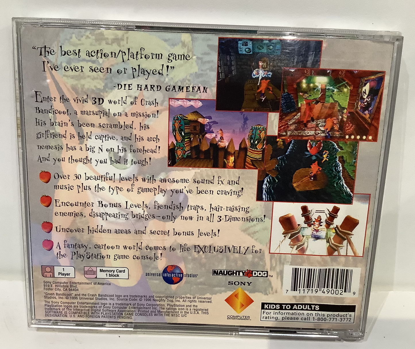 Crash Bandicoot - Playstation