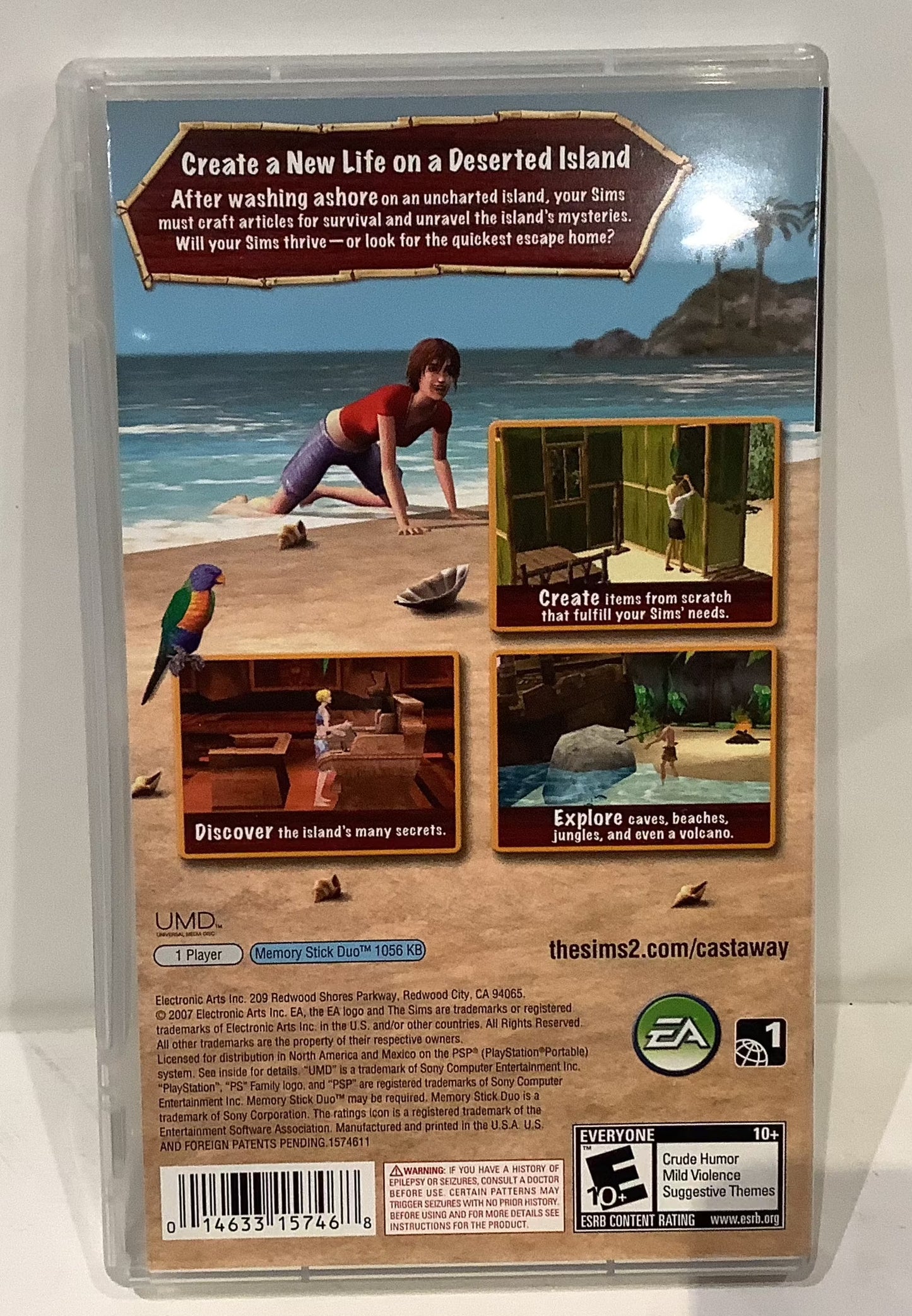 The Sims 2: Castaway - PSP