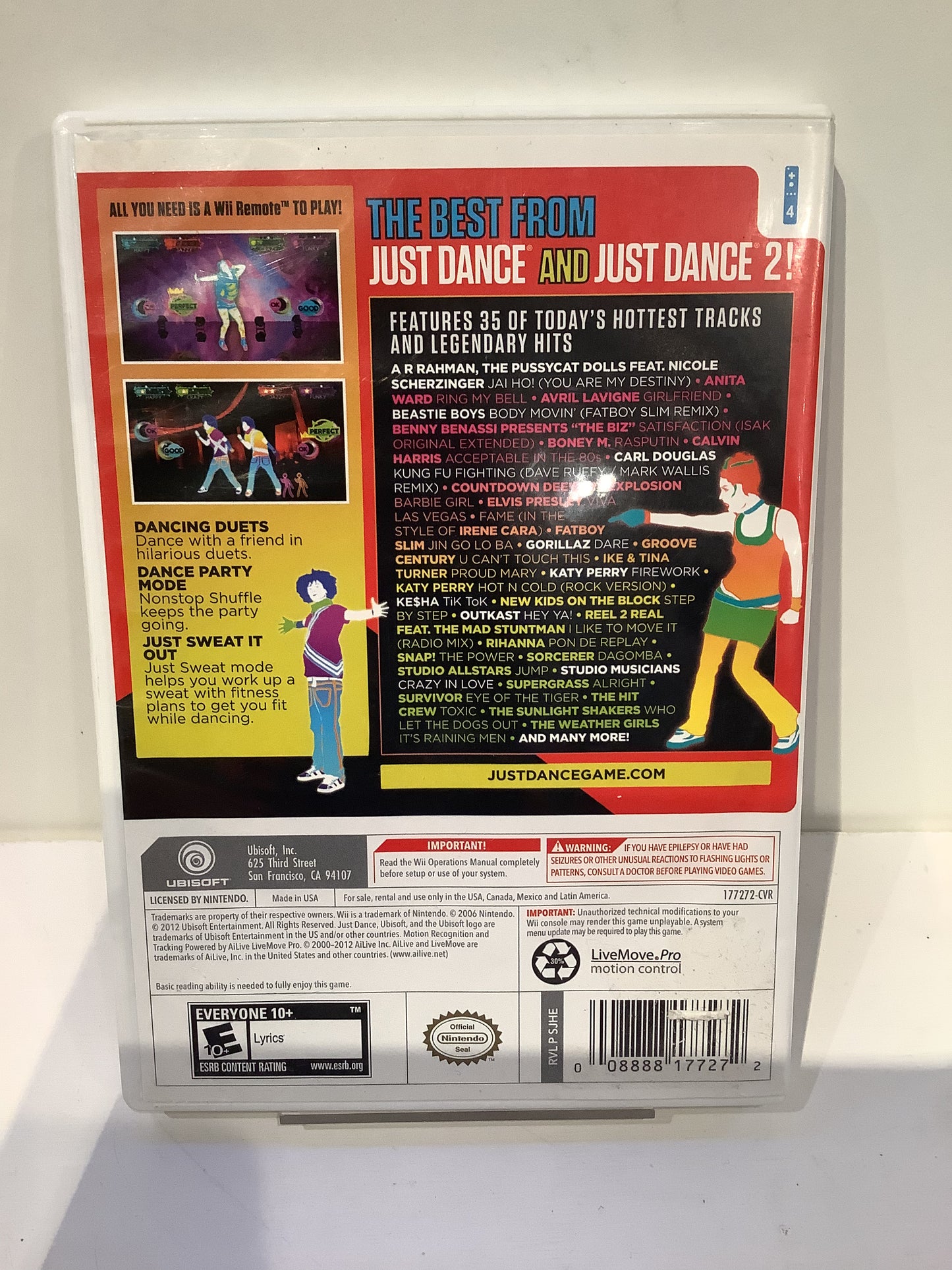 Just Dance Greatest Hits - Wii