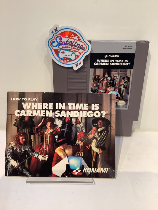 Where in Time is Carmen Sandiego - NES