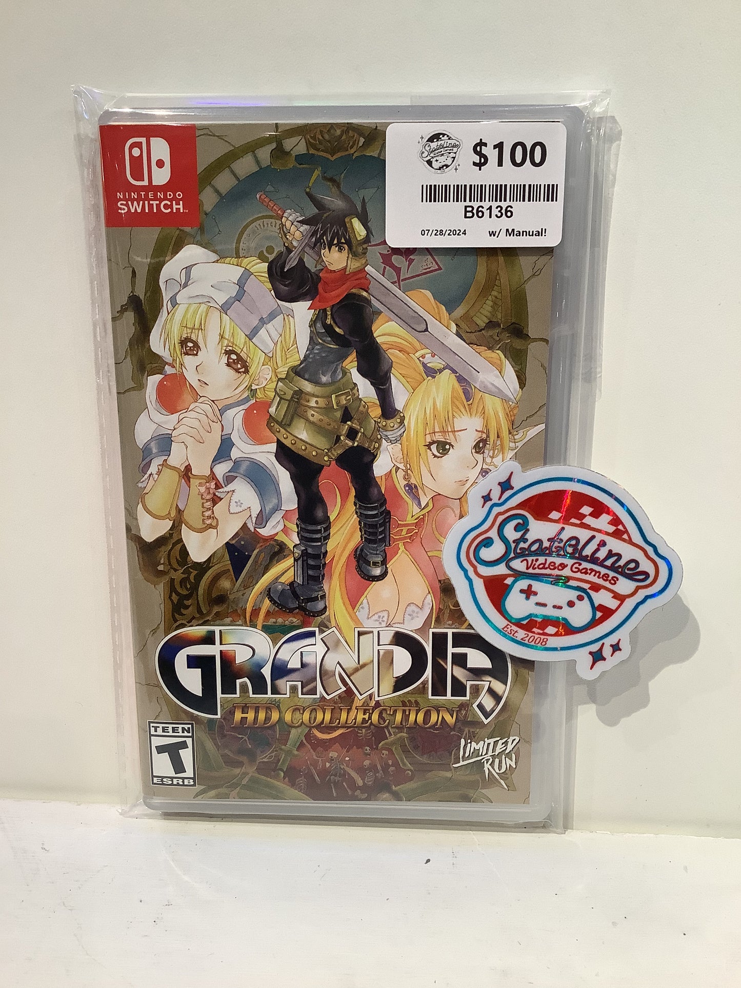 Grandia HD Collection - Nintendo Switch – Stateline Video Games Inc. Grandia HD Collection - Nintendo Switch – Stateline Video Games Inc.