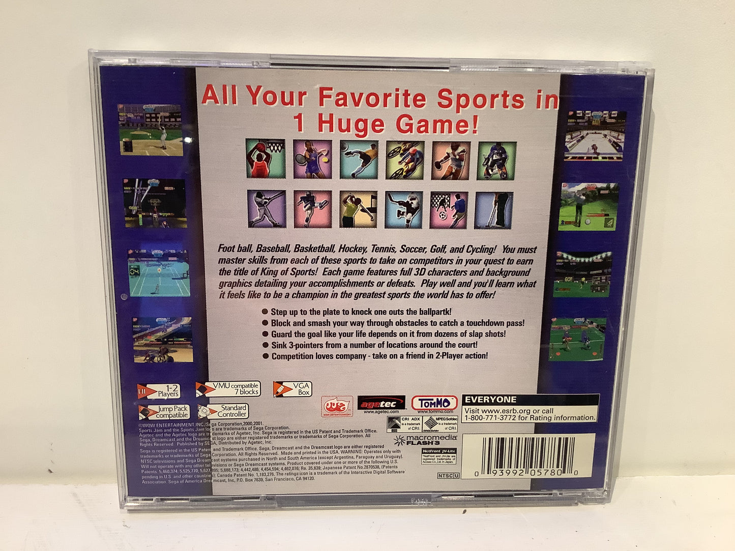 Sports Jam - Sega Dreamcast