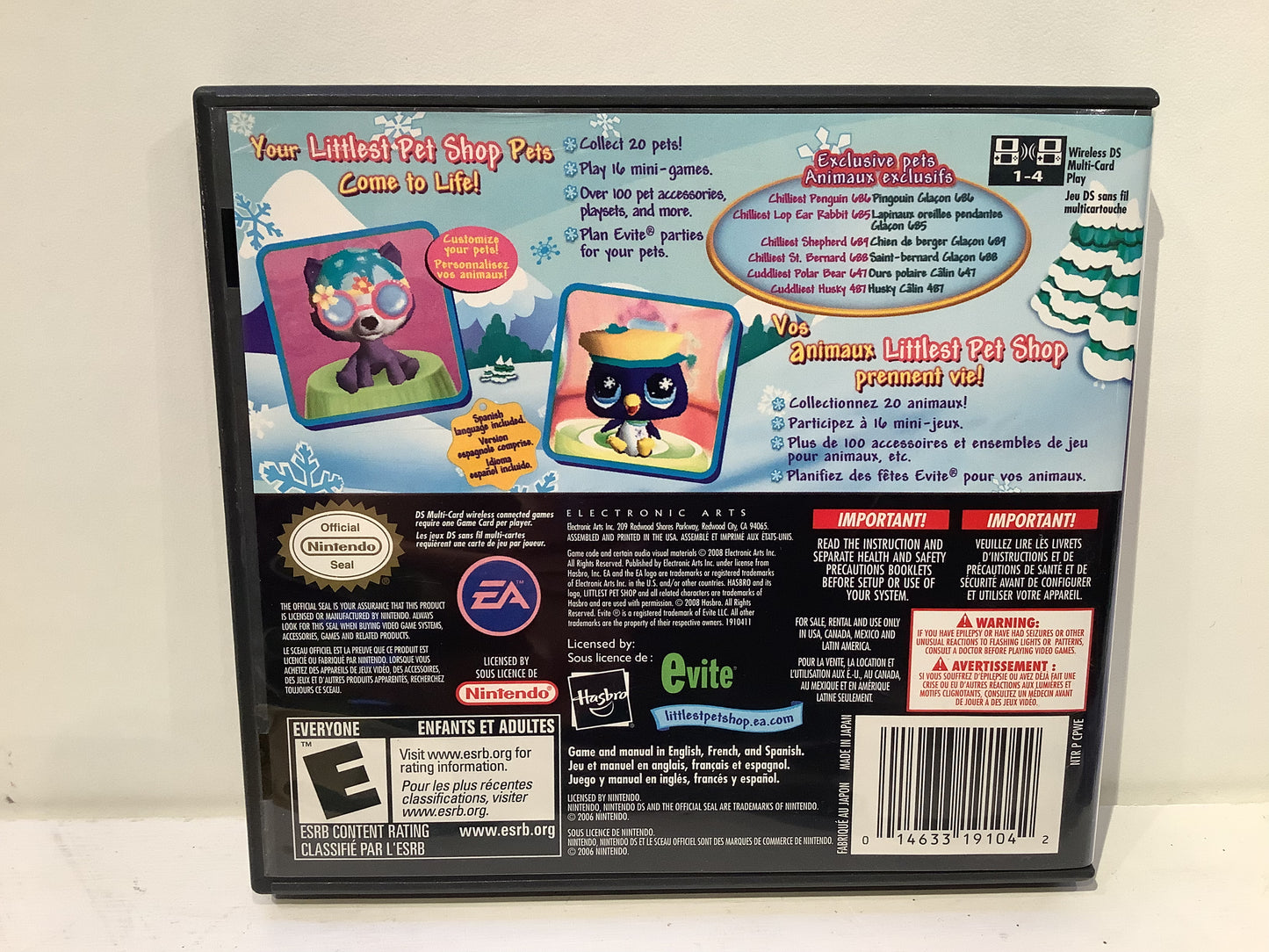 Littlest Pet Shop Winter - Nintendo DS