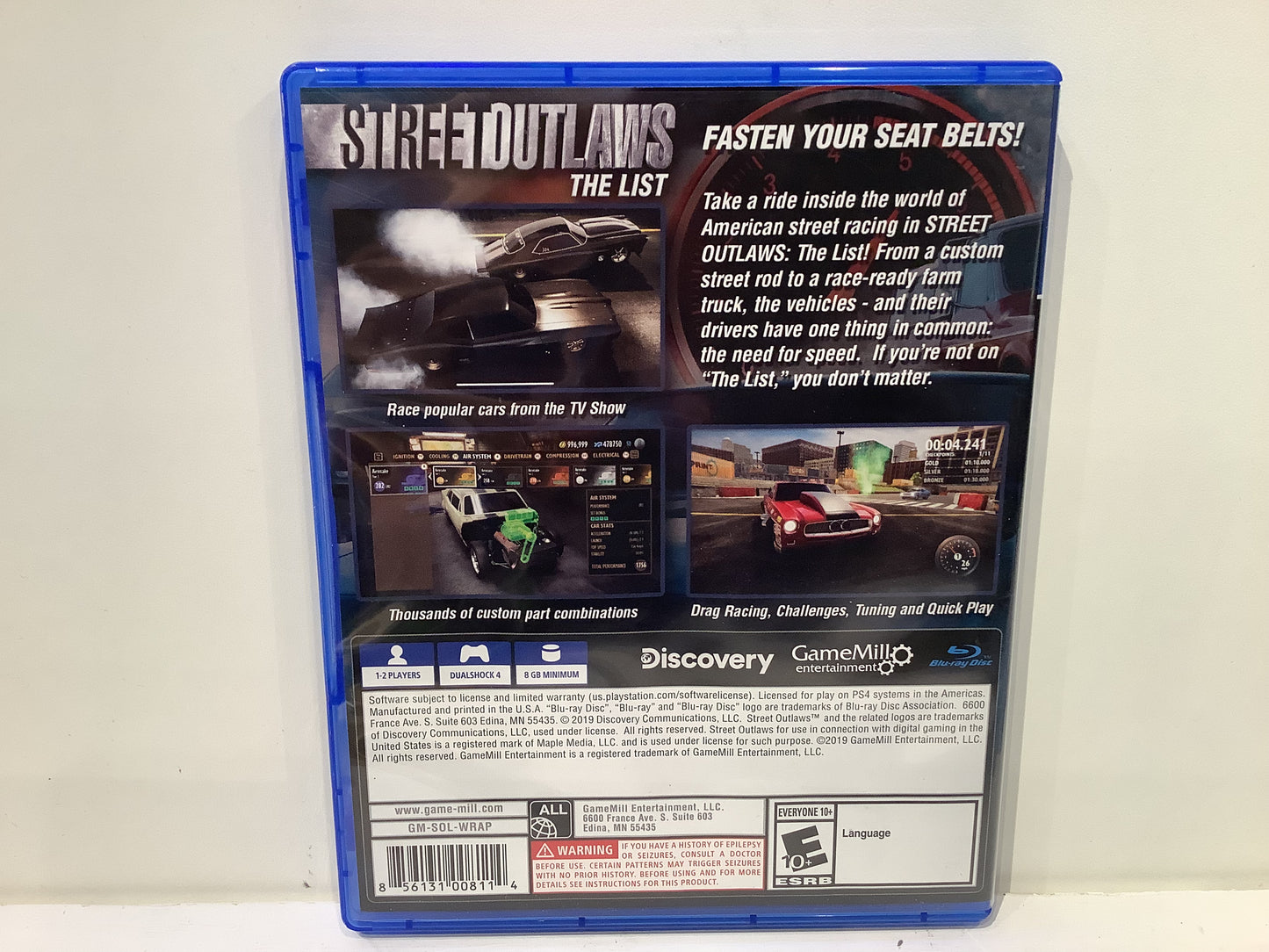 Street Outlaws: The List - Playstation 4