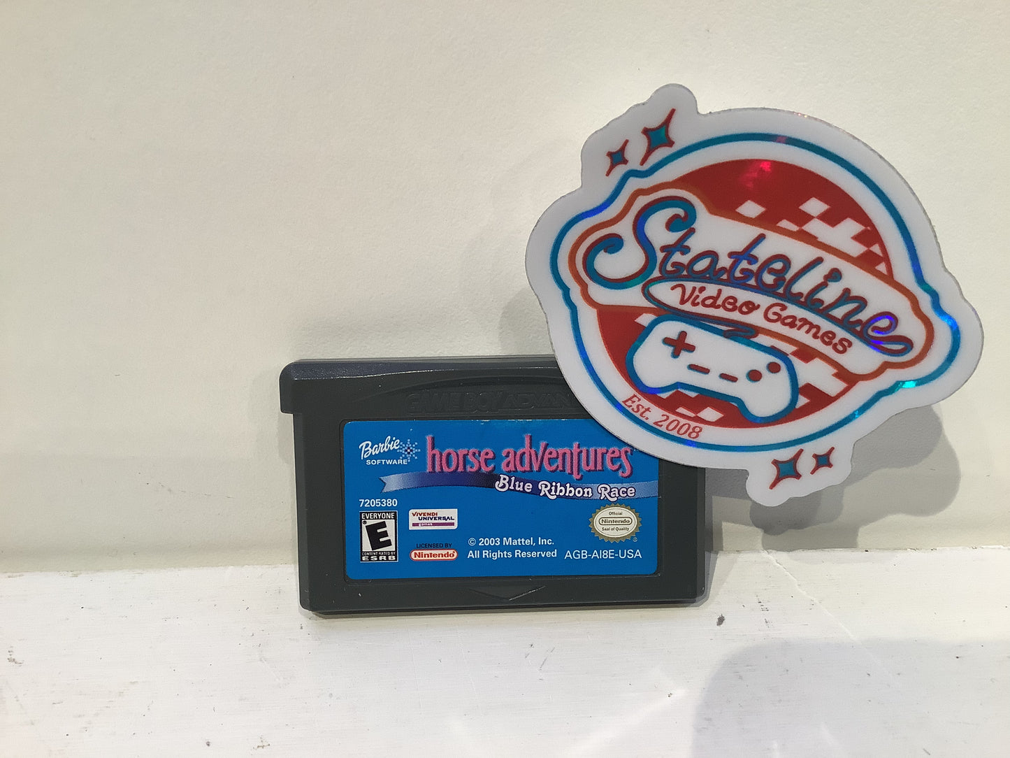 Barbie Horse Adventures Blue Ribbon Race - GameBoy Advance