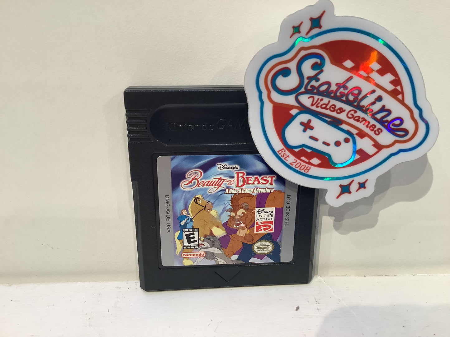 Beauty and the Beast A Board Game Adventure - GameBoy Color