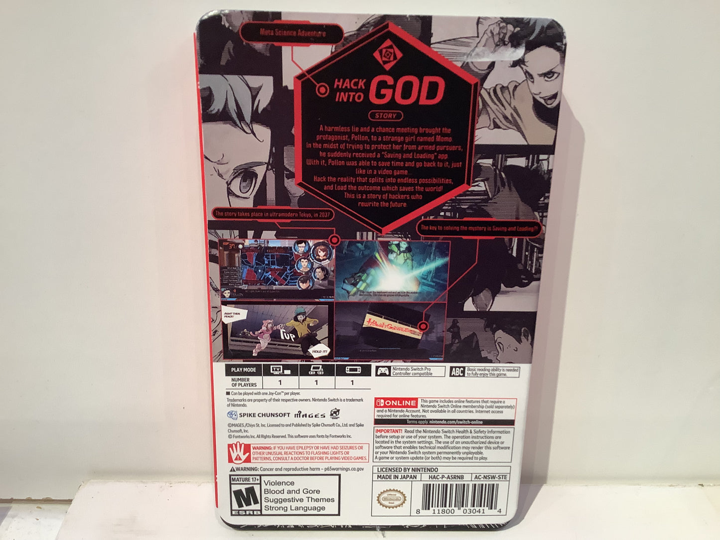 Anonymous;Code [SteelBook Launch Edition] - Nintendo Switch