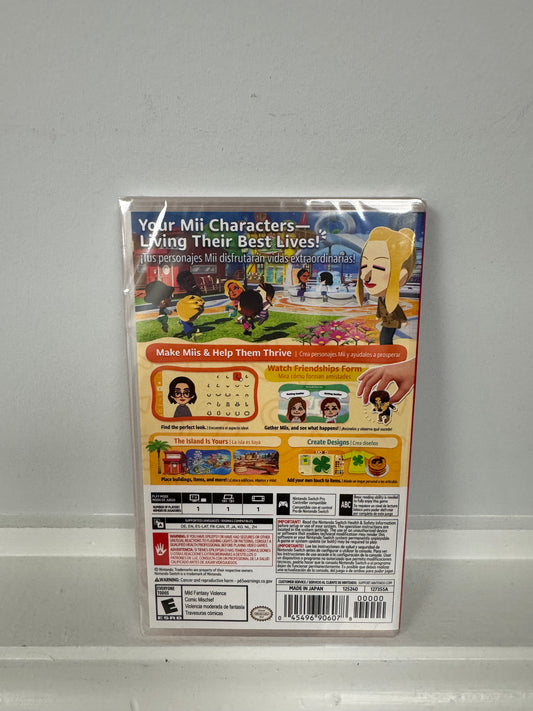 Tomodachi Life: Living The Dream - Nintendo Switch