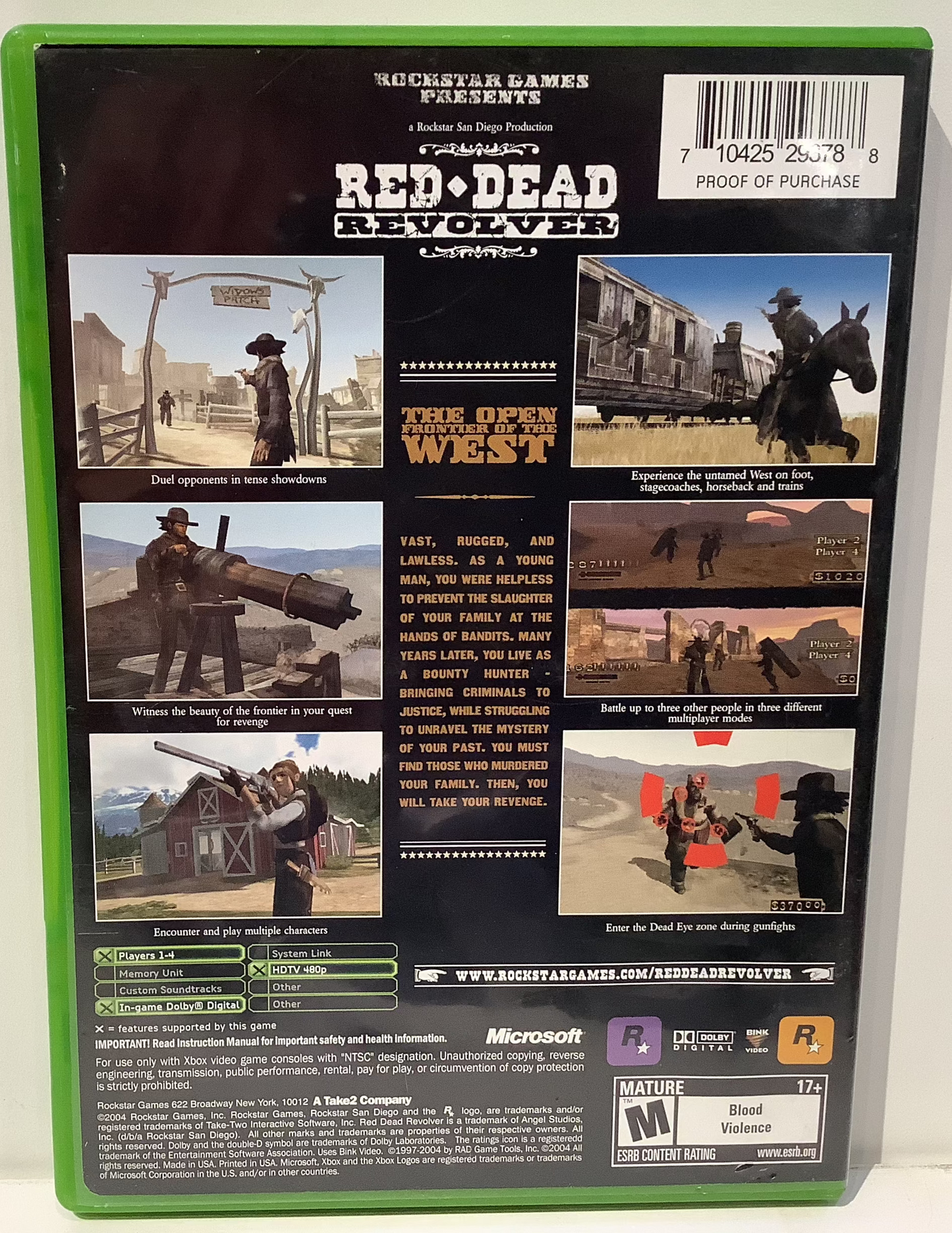 Red Dead Revolver - Xbox