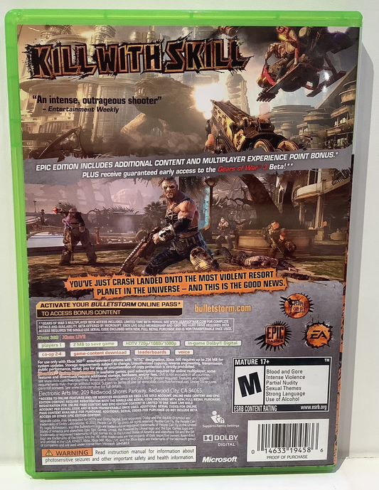 Bulletstorm [Epic Edition] - Xbox 360