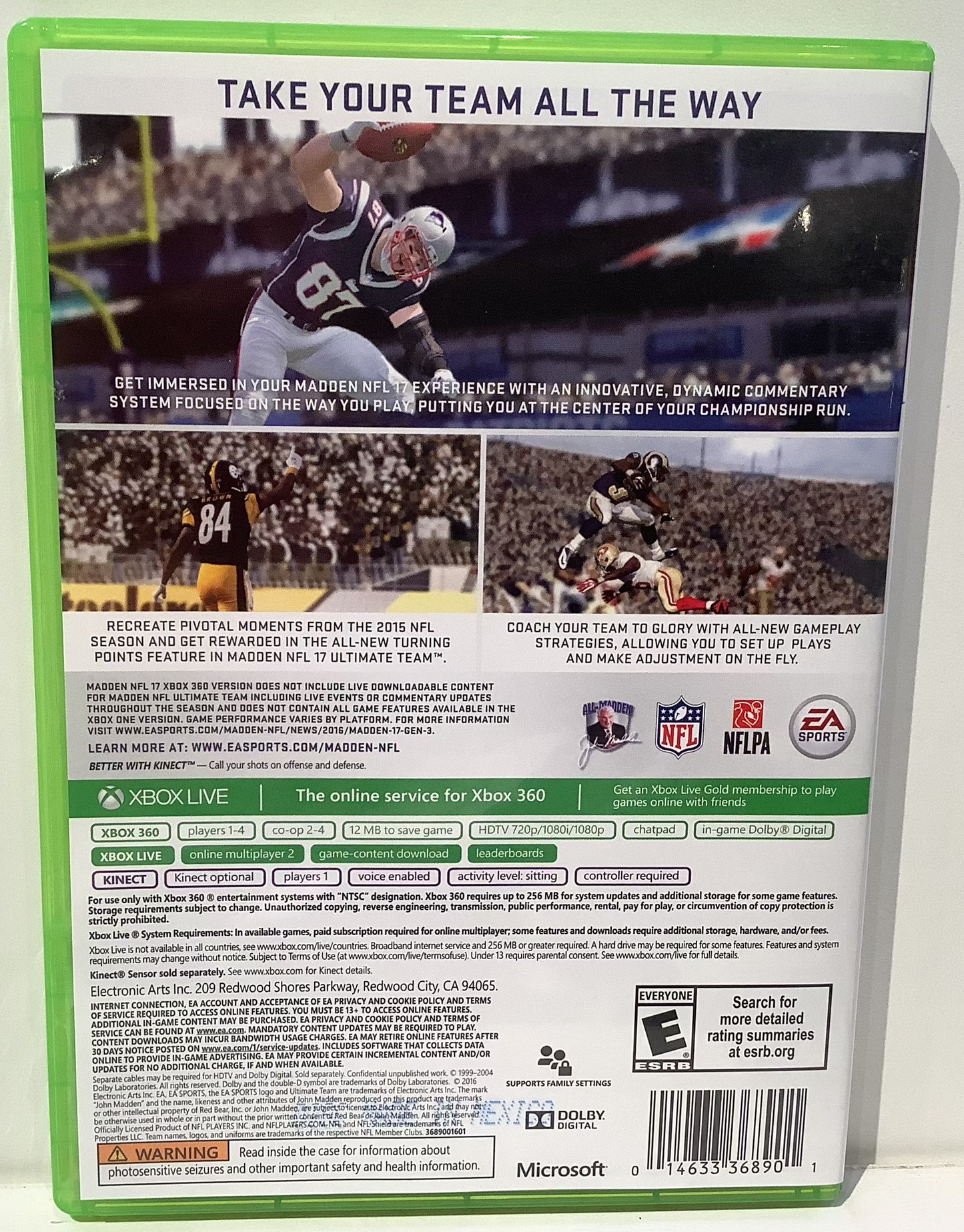 Madden NFL 17 - Xbox 360