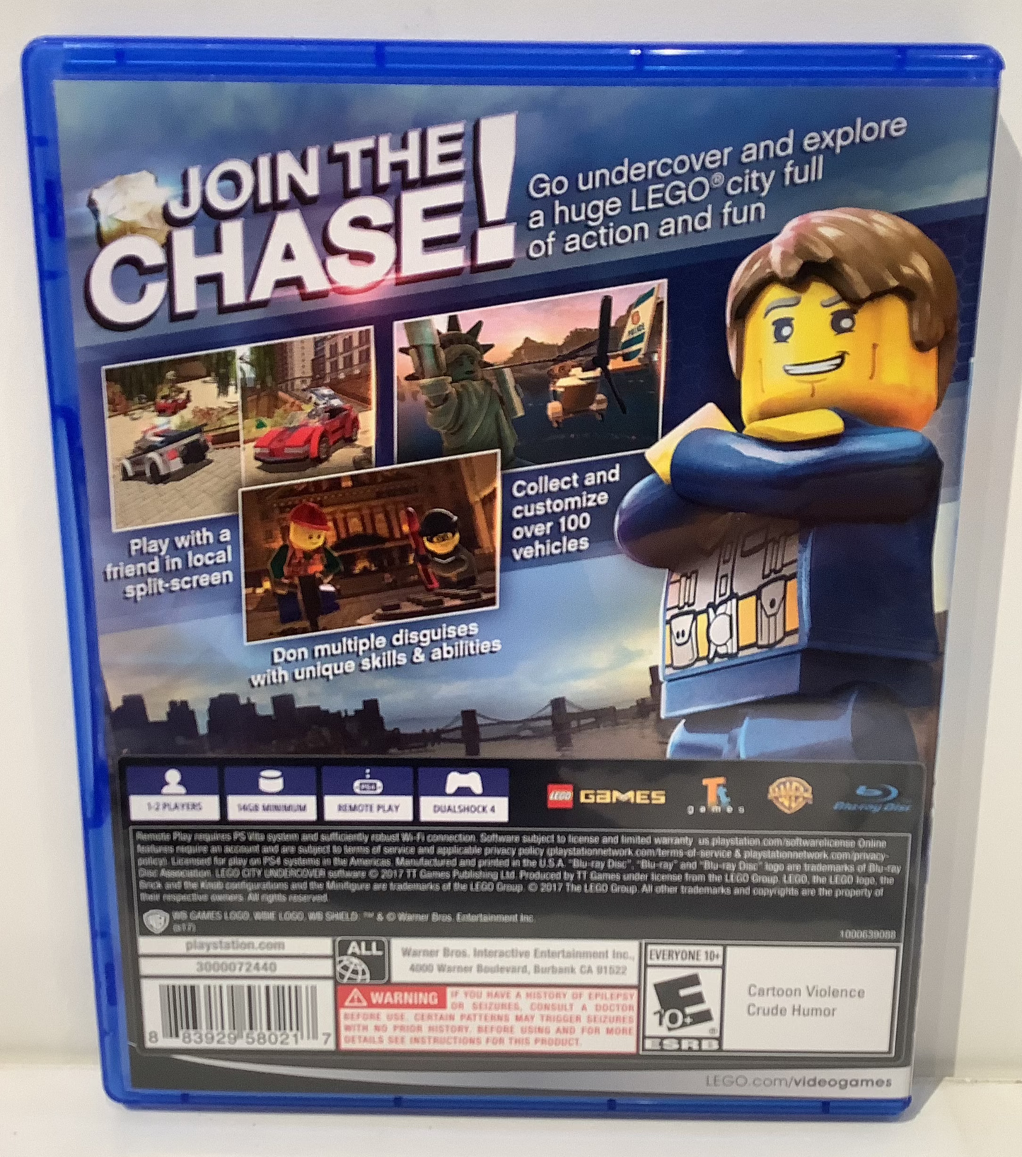 LEGO City Undercover - Playstation 4