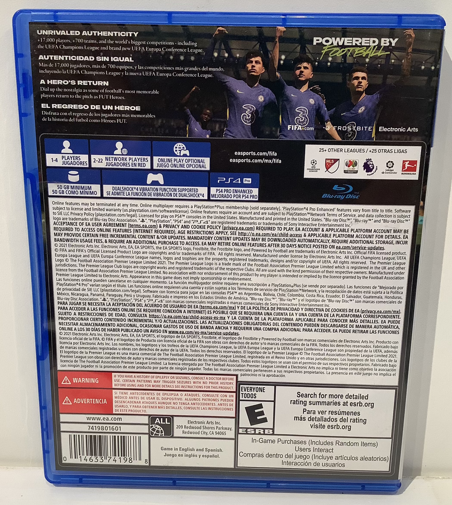 FIFA 22 - Playstation 4