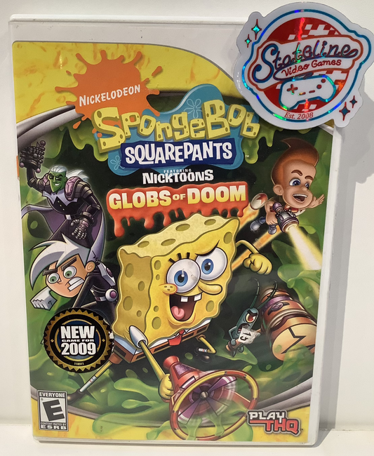 SpongeBob SquarePants Featuring Nicktoons Globs of Doom - Wii