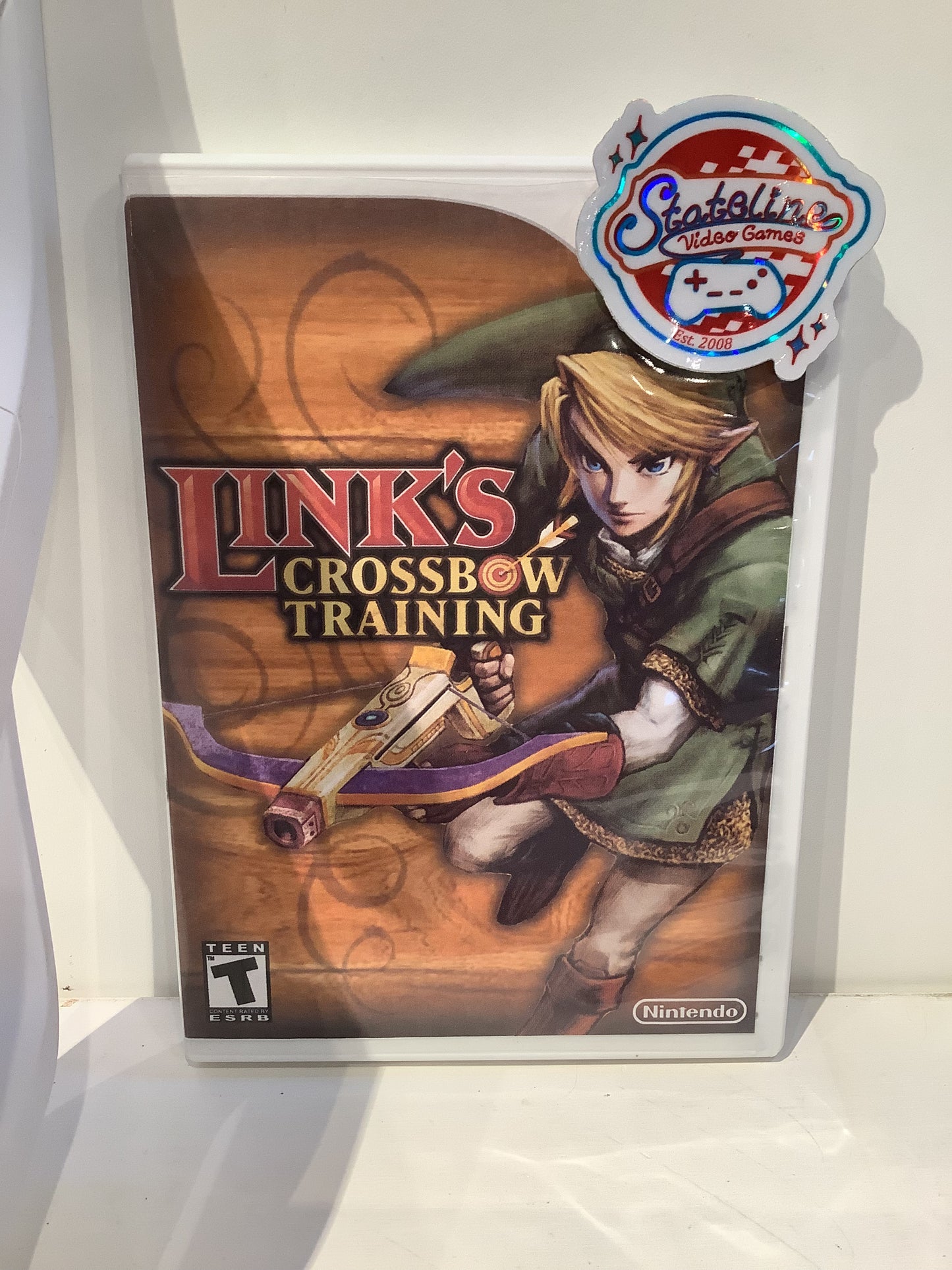 Wii Zapper with Link's Crossbow Training - Wii