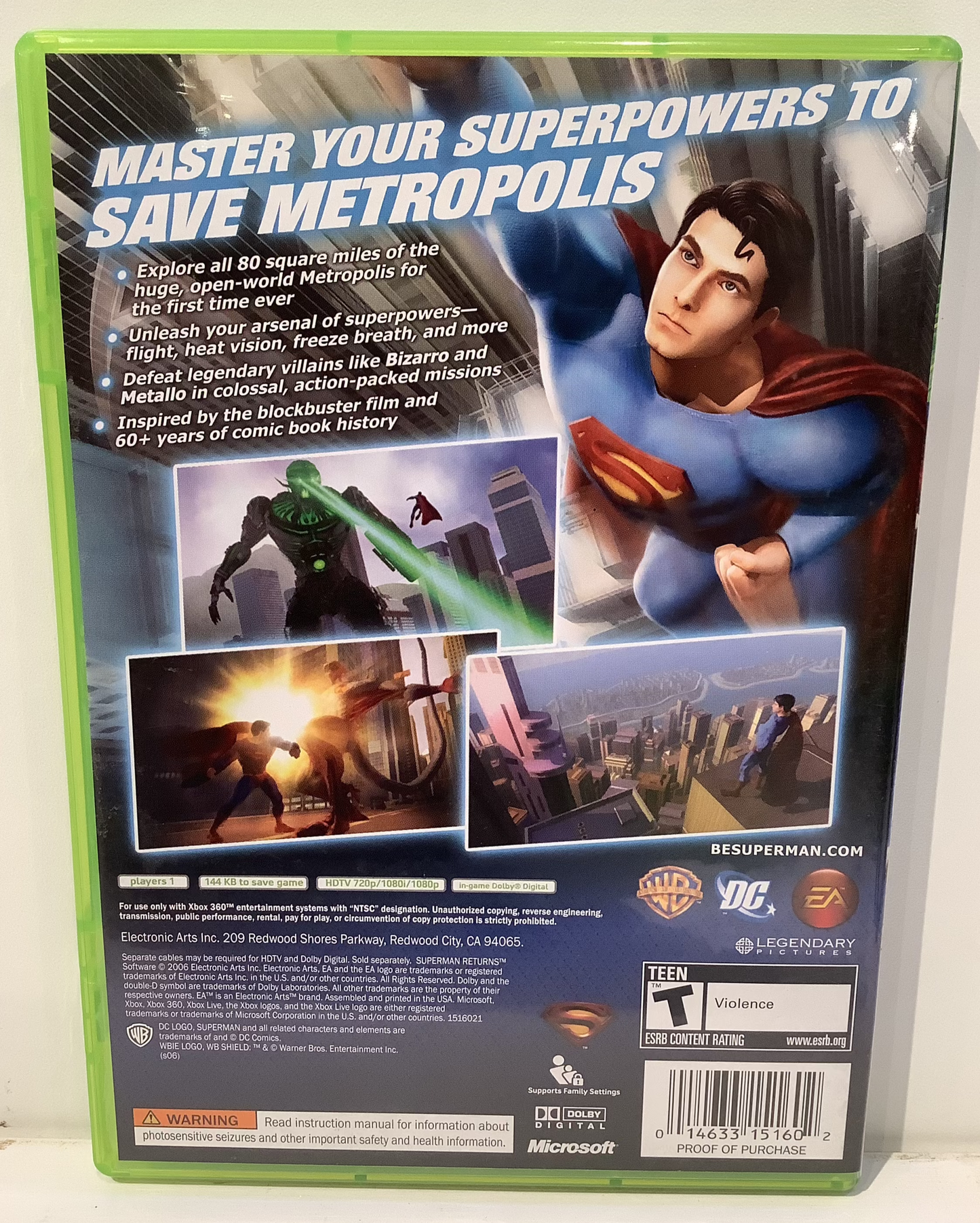 Superman Returns - Xbox 360