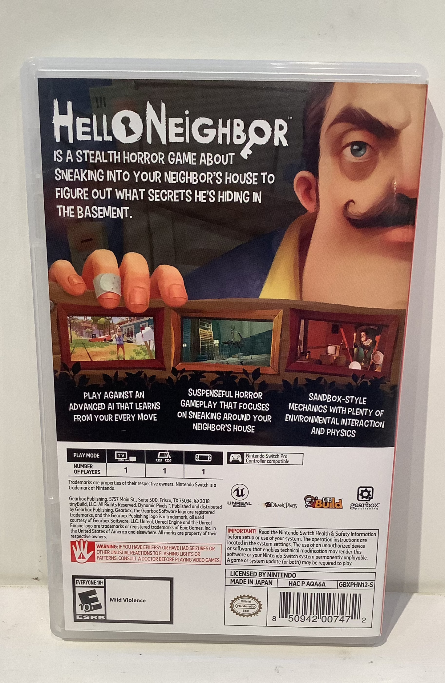 Hello Neighbor - Nintendo Switch