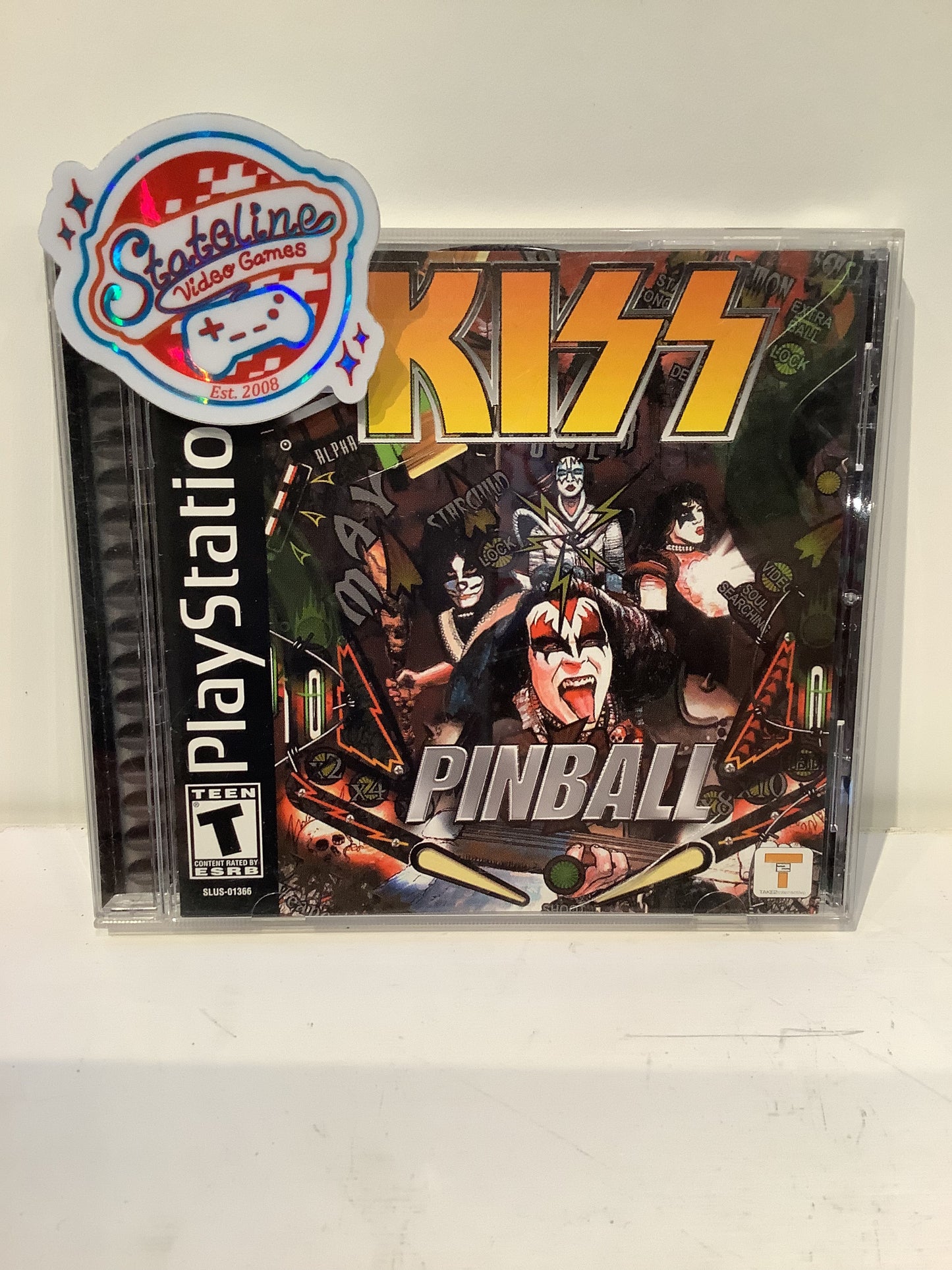 Kiss Pinball - Playstation