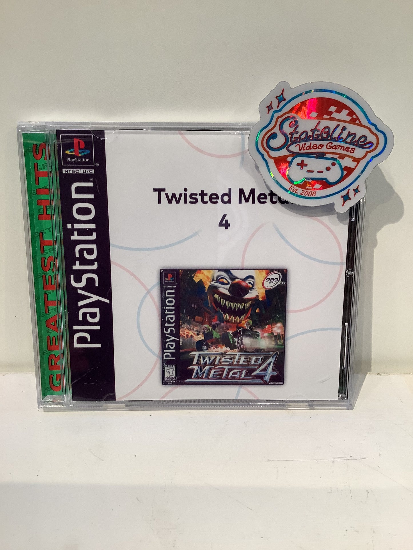 Twisted Metal 4 [Greatest Hits] - Playstation