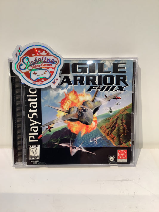 Agile Warrior F-111X - Playstation