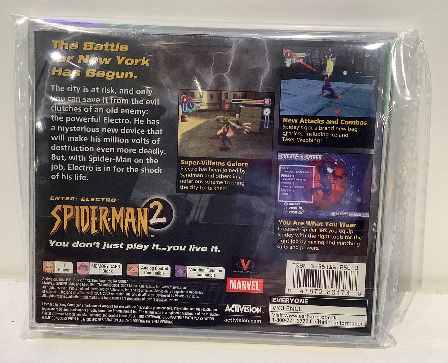 Spiderman 2 Enter Electro [Greatest Hits] - Playstation