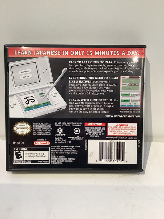 My Japanese Coach - Nintendo DS