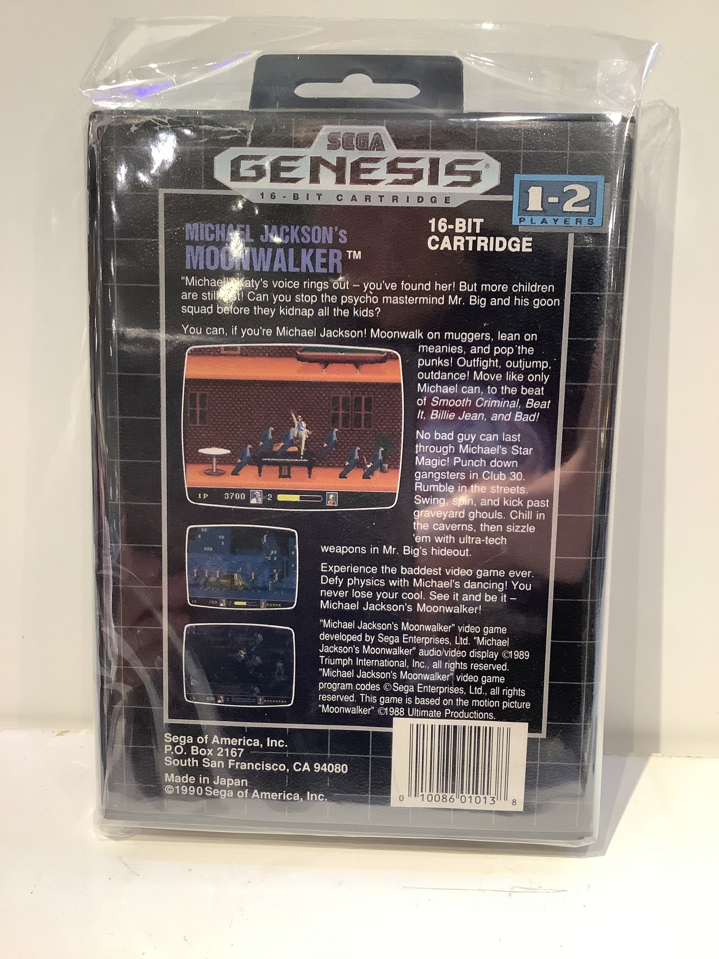 Michael Jackson Moonwalker - Sega Genesis