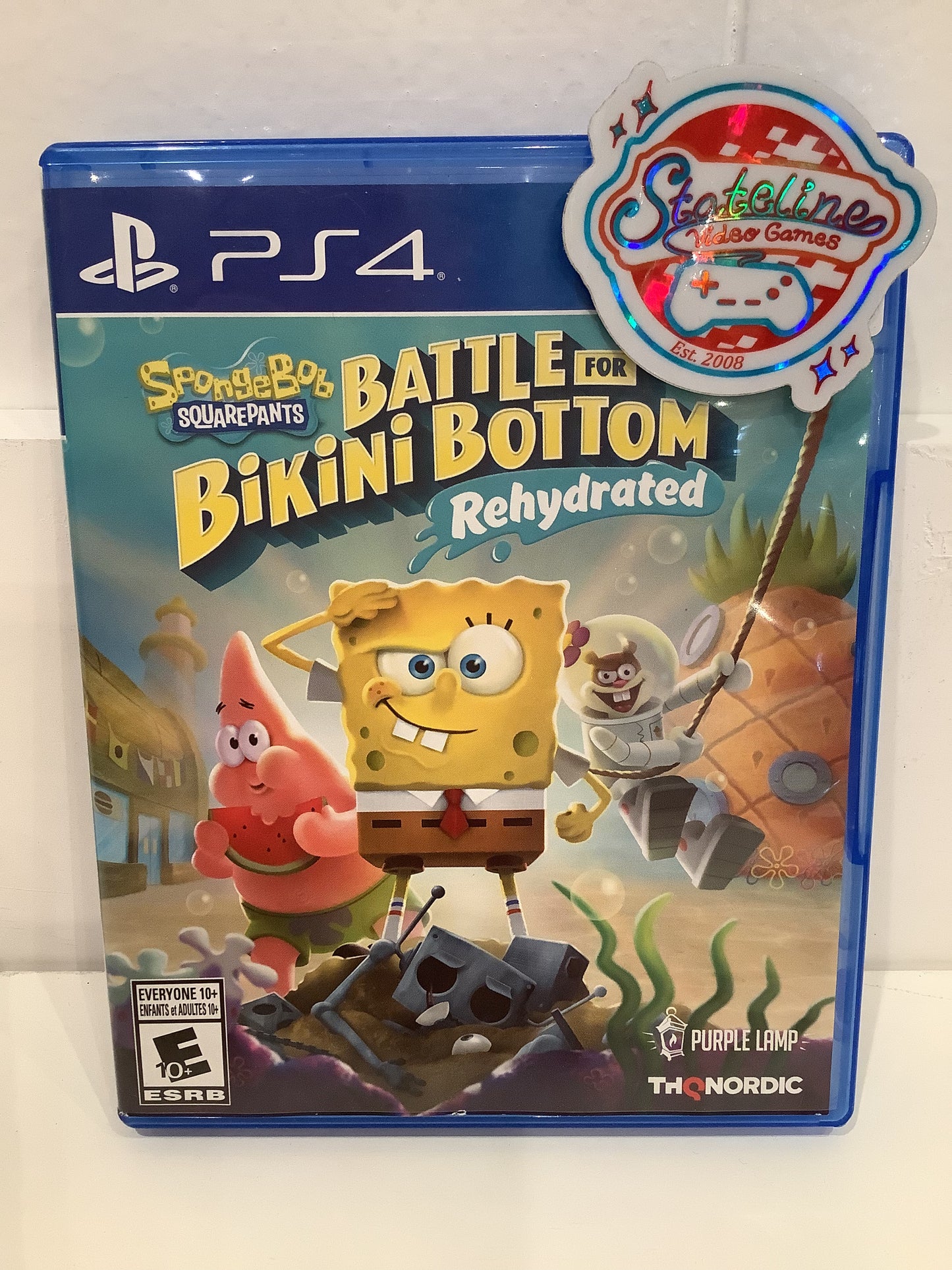 SpongeBob SquarePants Battle for Bikini Bottom Rehydrated - Playstation 4