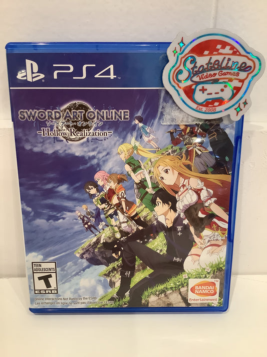 Sword Art Online: Hollow Realization - Playstation 4