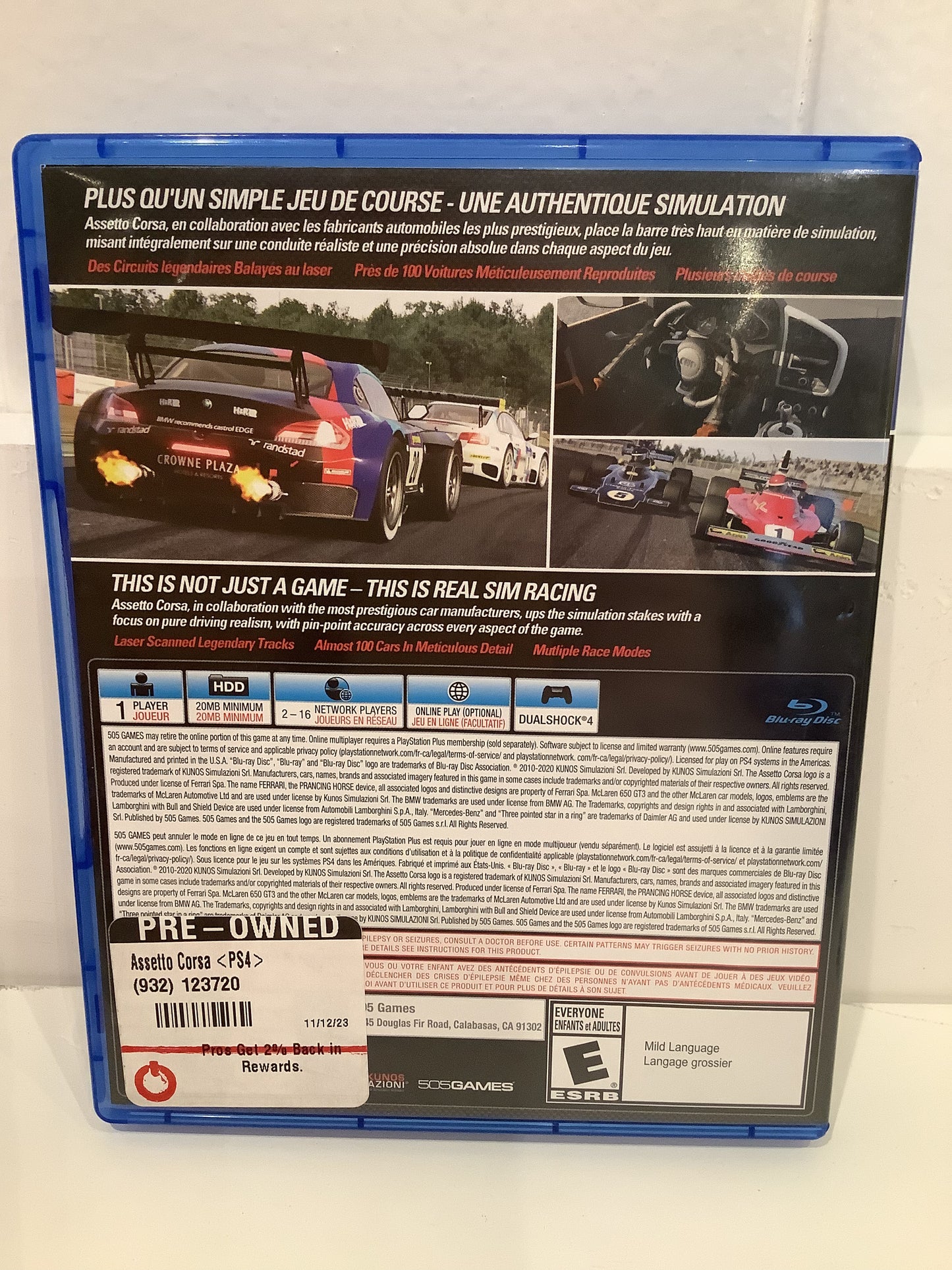 Assetto Corsa - Playstation 4