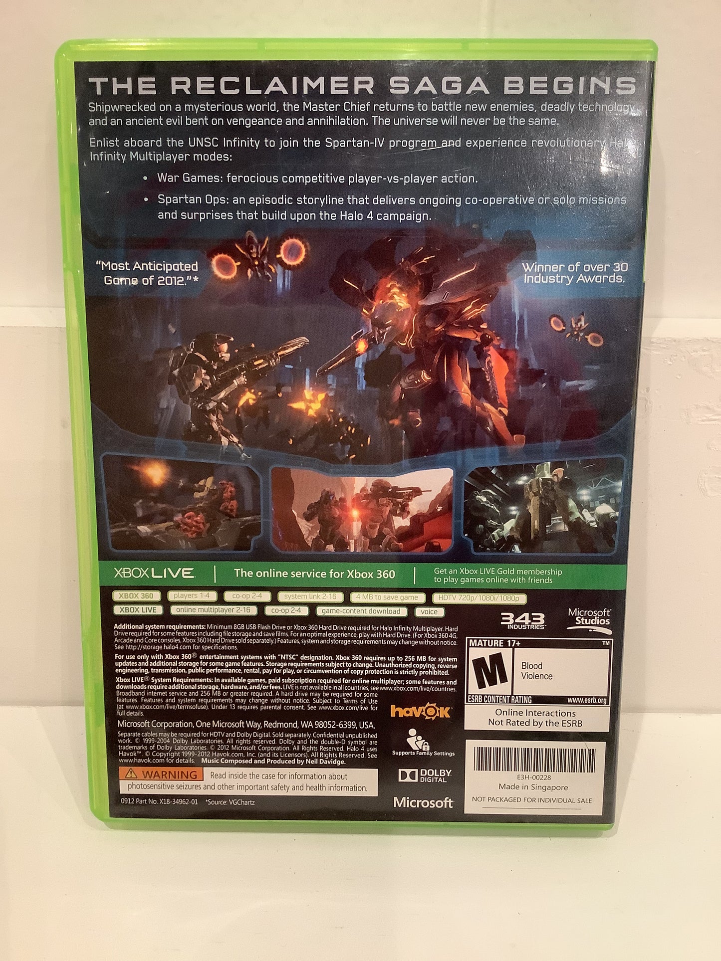 Halo 4 [Not For Resale] - Xbox 360