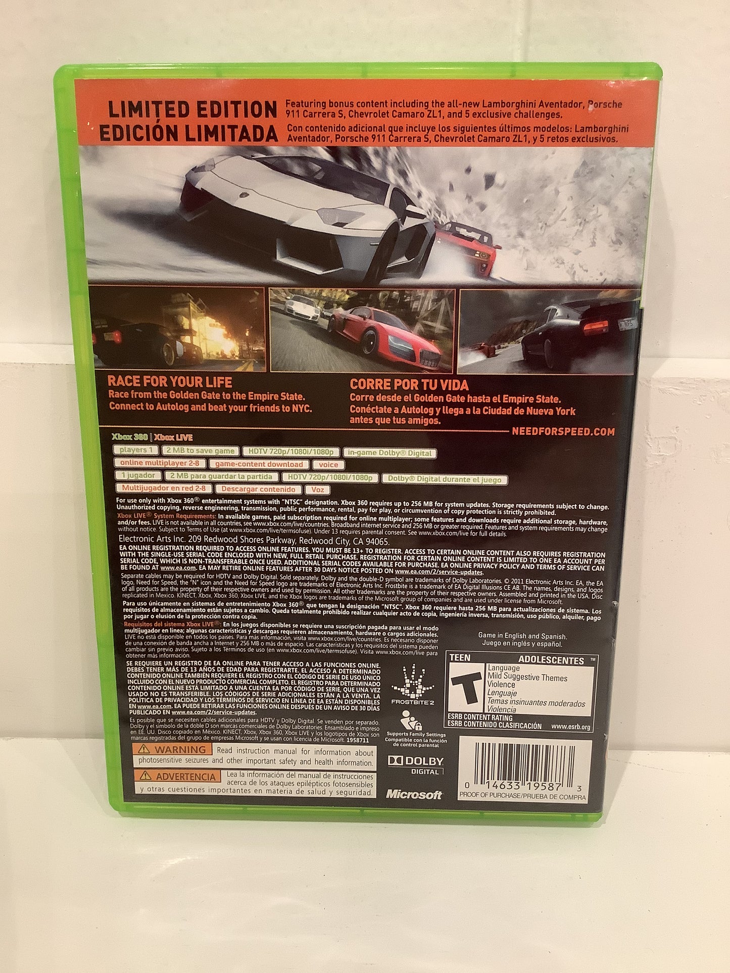 Need for Speed: The Run [Limited Edition] - Xbox 360