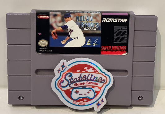 Nolan Ryan's Baseball - Super Nintendo