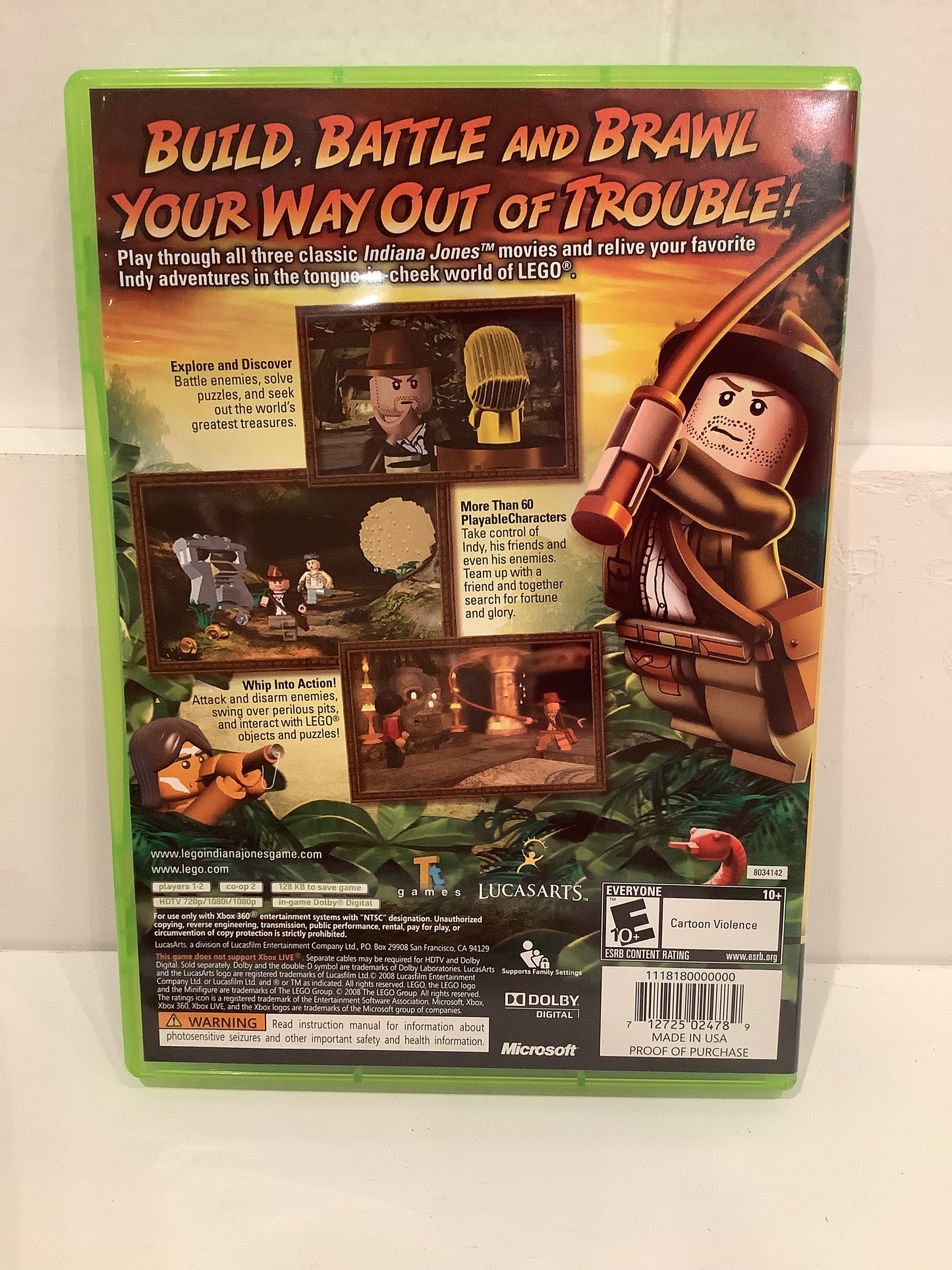 LEGO Indiana Jones The Original Adventures - Xbox 360