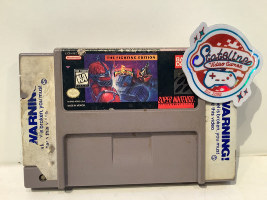 Power Rangers Fighting Edition - Super Nintendo