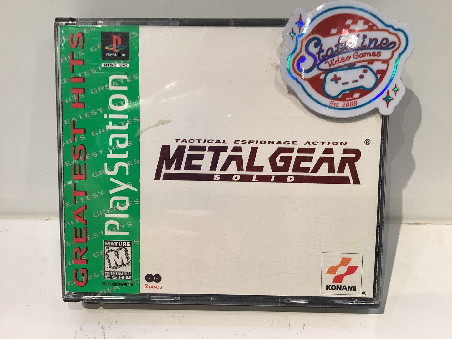 Metal Gear Solid [Greatest Hits] - Playstation