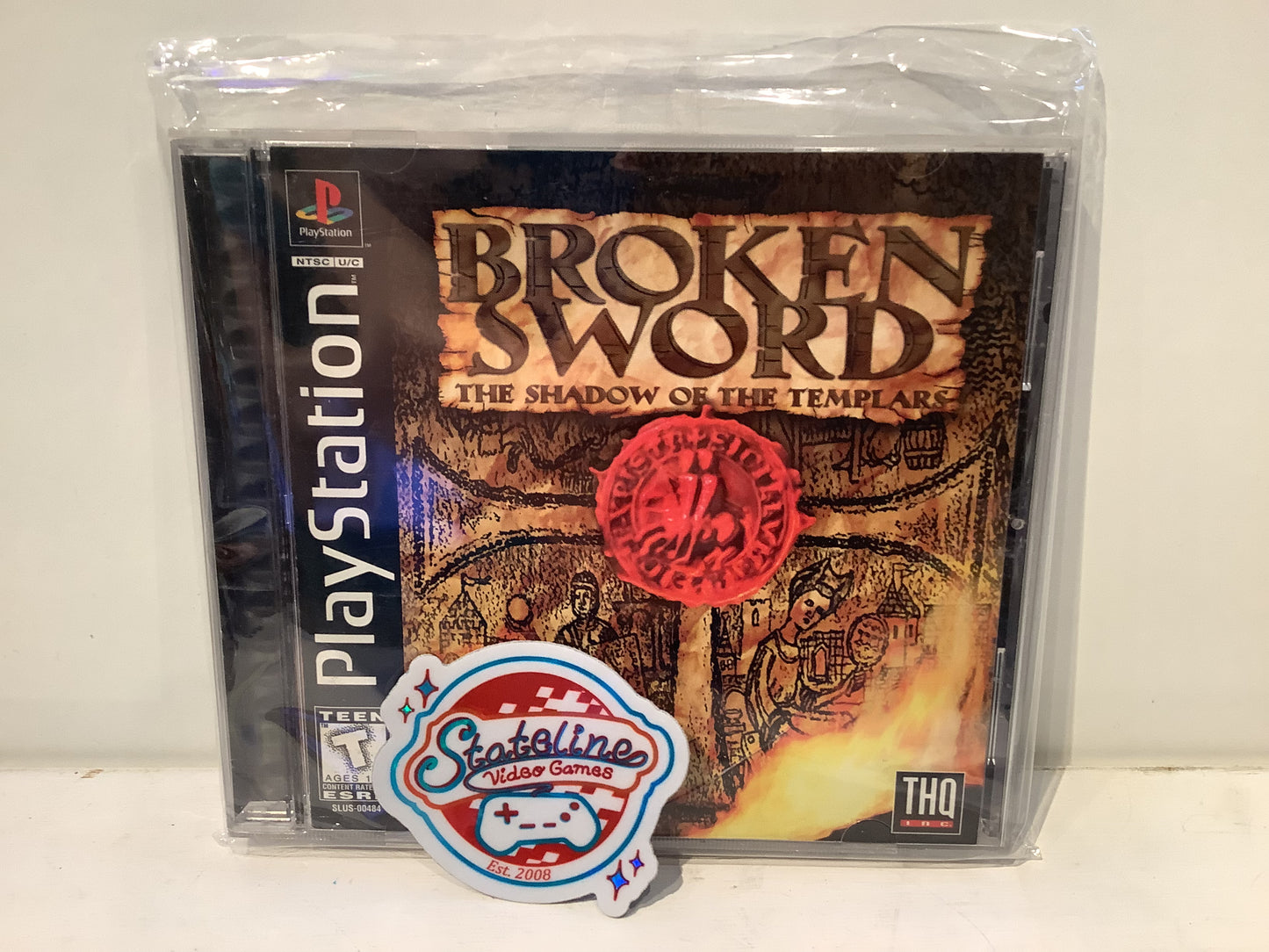 Broken Sword The Shadow of the Templars - Playstation