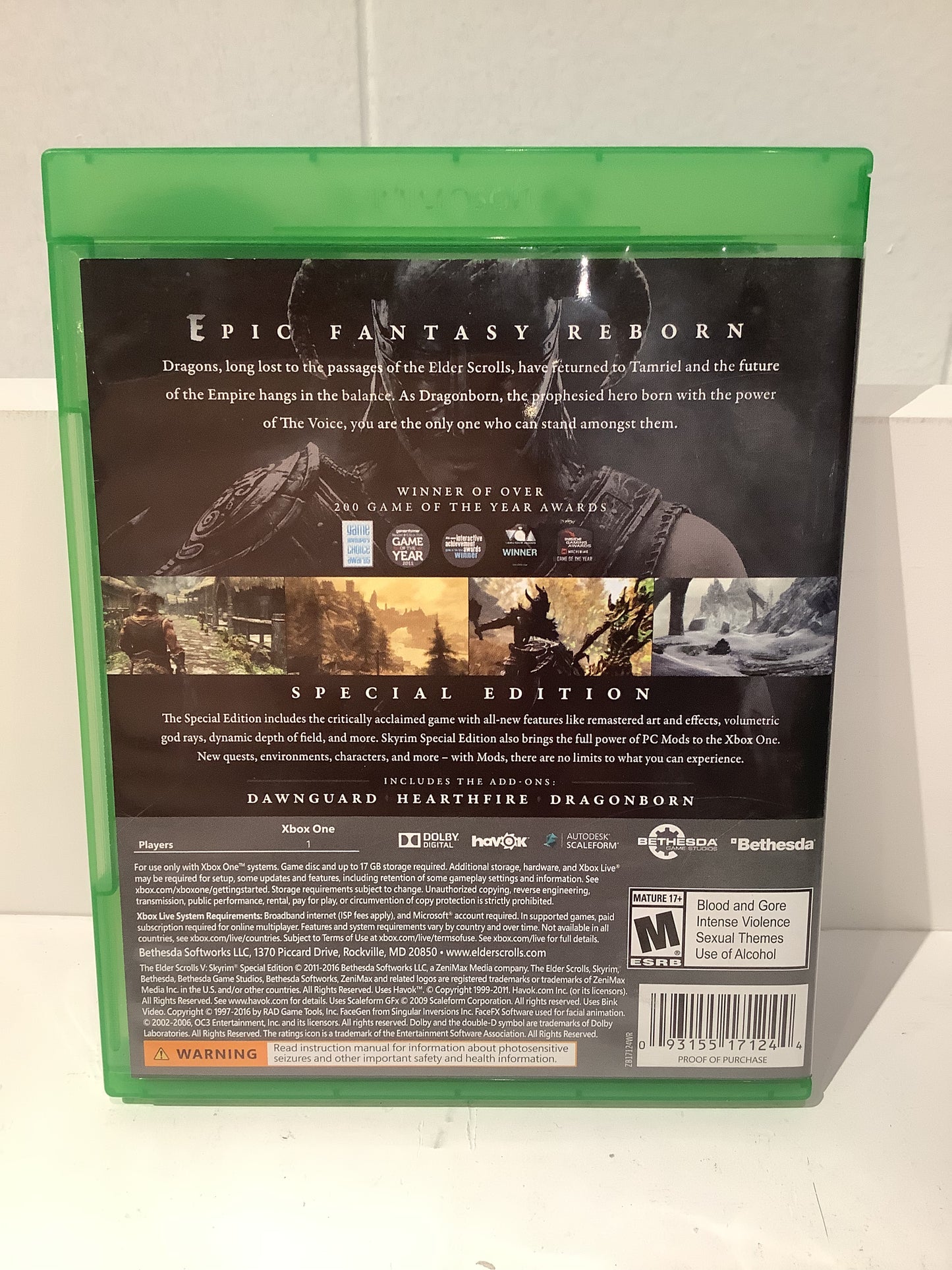 Elder Scrolls V: Skyrim Special Edition - Xbox One