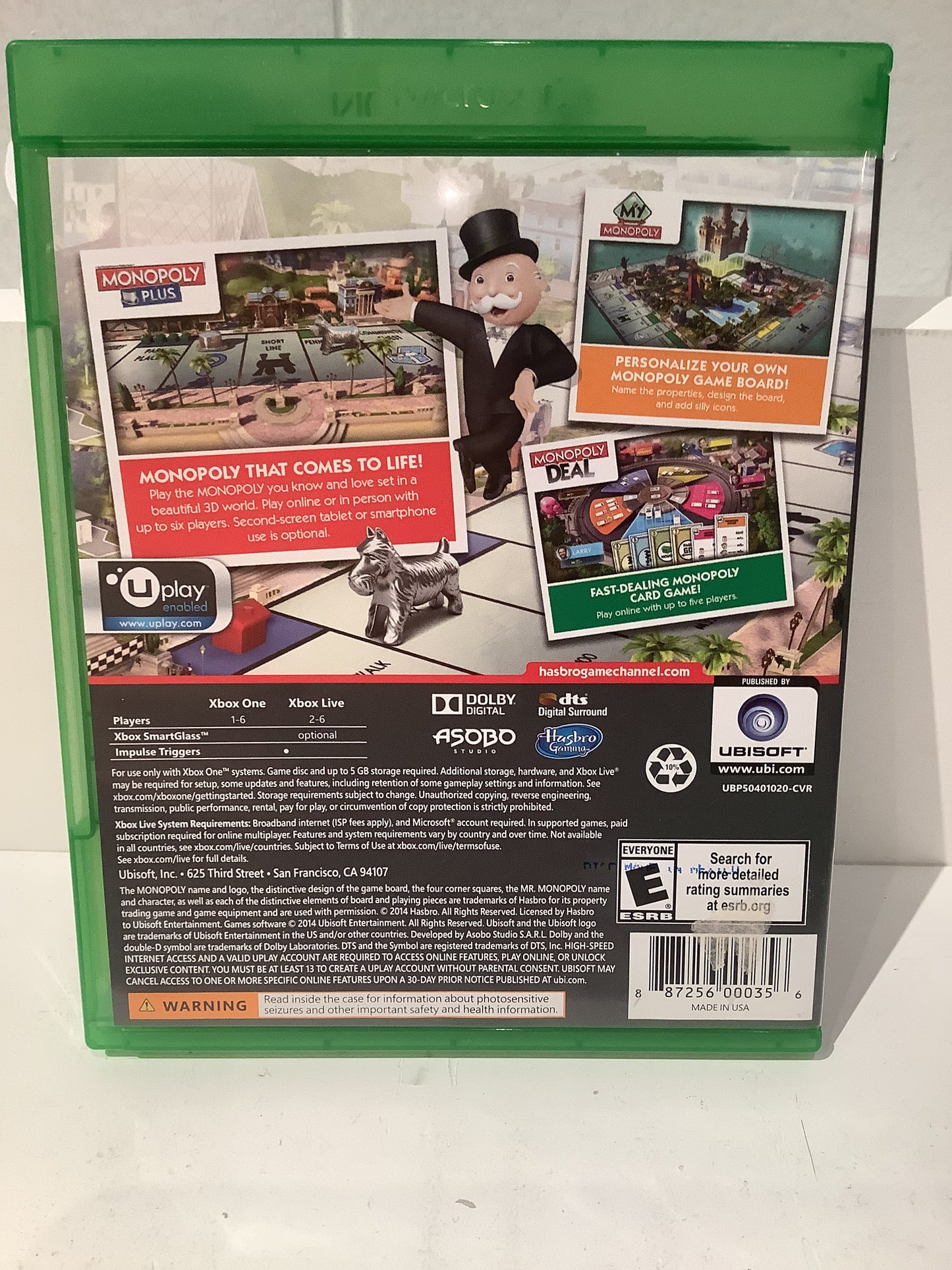 Monopoly Family Fun Pack - Xbox One