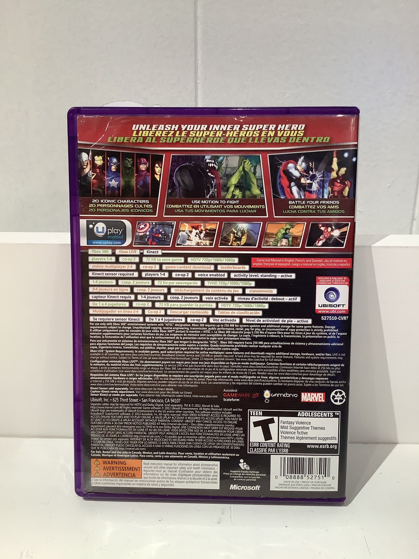 Marvel Avengers: Battle For Earth - Xbox 360