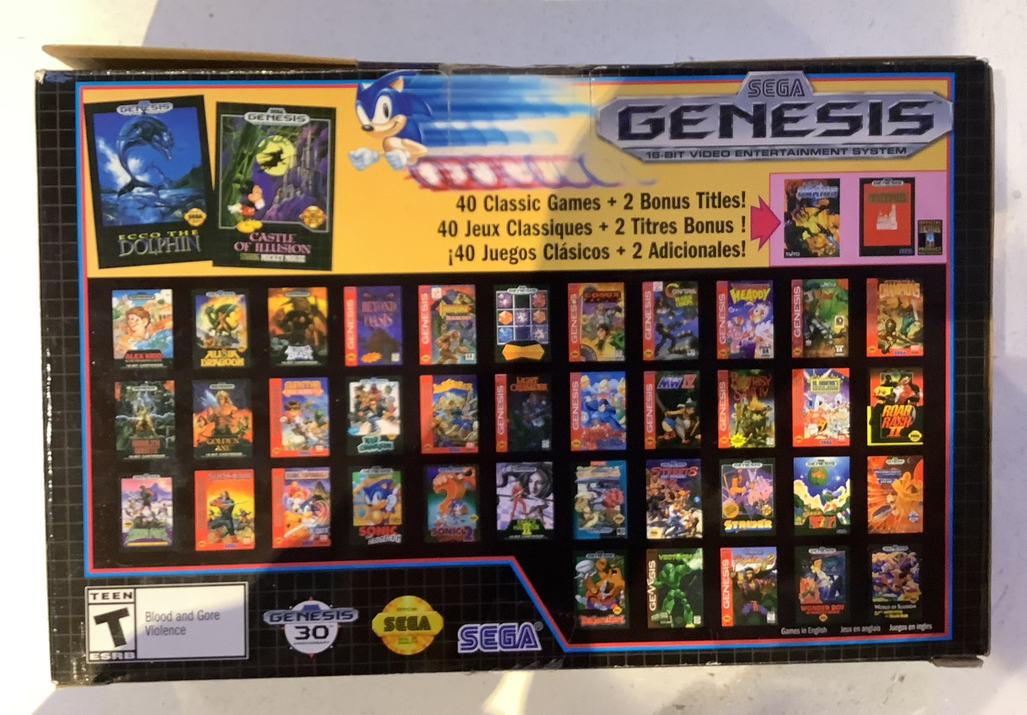 Sega Genesis Classic Mini Console - Sega Genesis